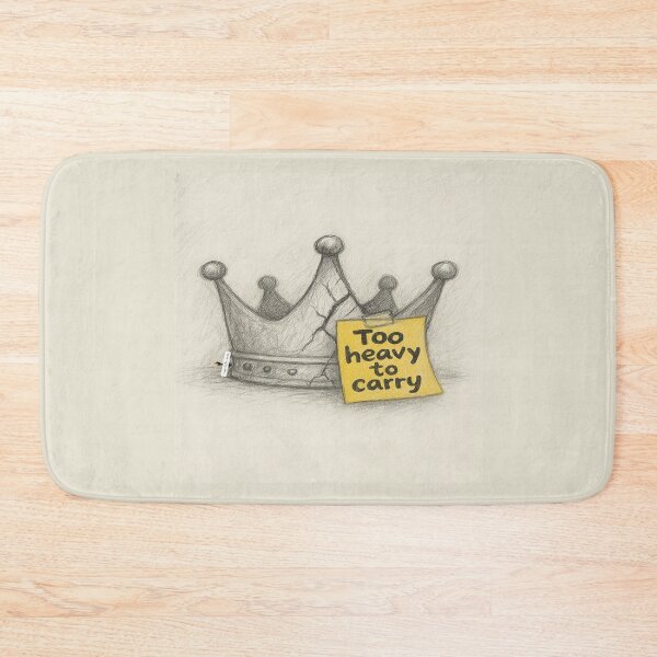 Item preview, Too Heavy to Carry — Crowned and Cracked designed and sold by PawnShiftGoods.