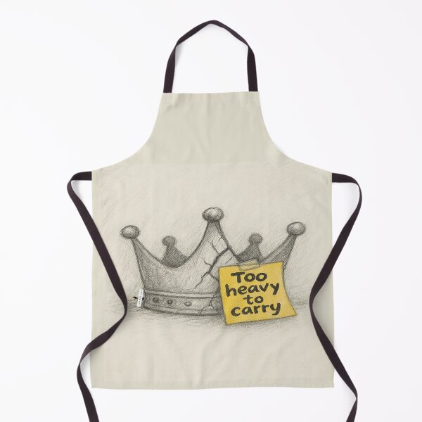 Item preview, Too Heavy to Carry — Crowned and Cracked designed and sold by PawnShiftGoods.