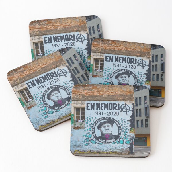 Item preview, Lucio Urtubia Memorial, Gràcia designed and sold by BadWolfStudios.