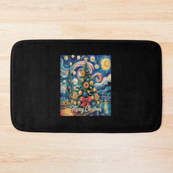 Item preview, Christmas tree in starry night sky designed and sold by VladoZork.