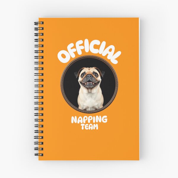 Artikelvorschau, Offizielles Nickerchen-Team, Mops entworfen und verkauft von DriverT.