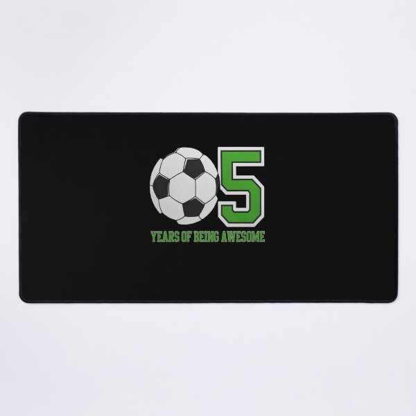 Item preview, Kids 5 Years Of Being Awesome 5 Year Old Soccer Boy 5th Birthday designed and sold by EllinoKlemo.