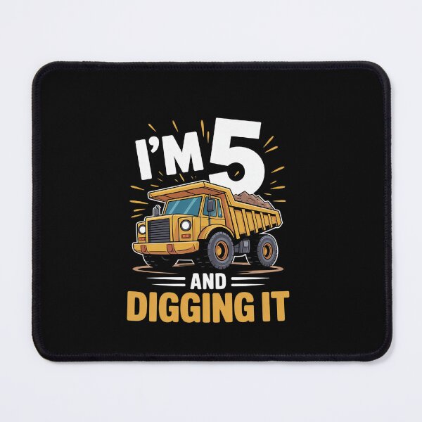Item preview, Kids Five 5yr 5th Birthday Construction Boy 5 Years Old  designed and sold by EllinoKlemo.