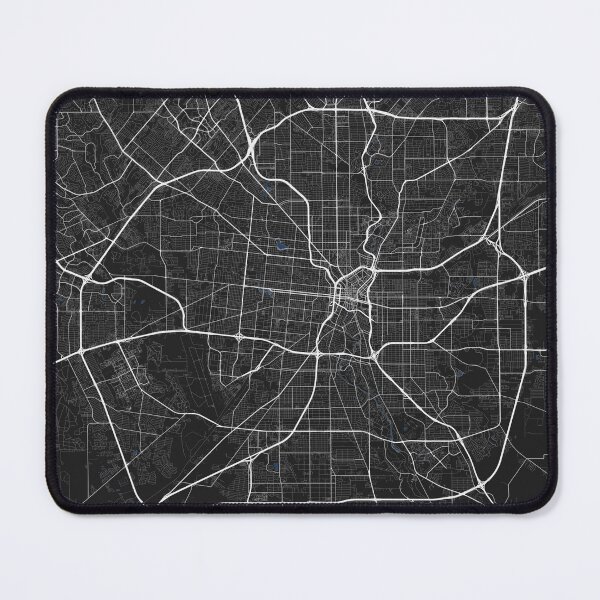 Item preview, San Antonio City Map - Dark Edition designed and sold by CityMapsArt.