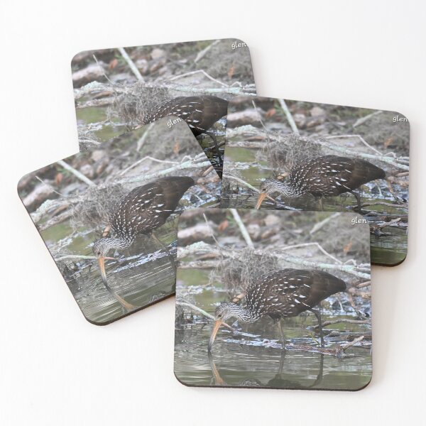 Item preview, Limpkin foraging  designed and sold by Glennphotos.