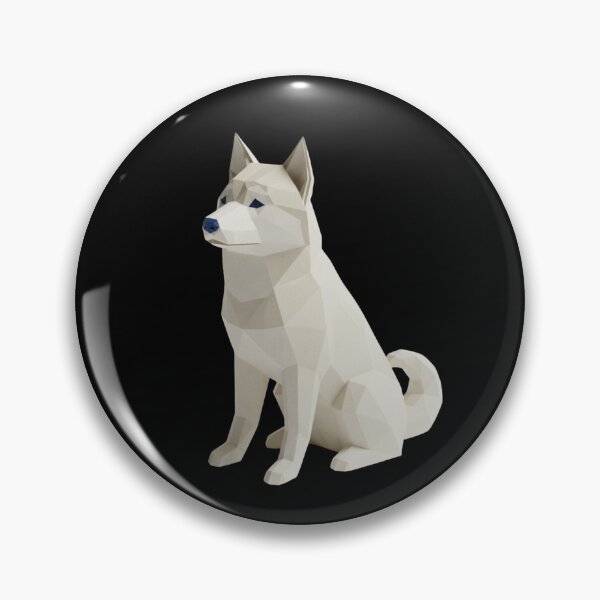 Item preview, Escultura Perro Blanco Low Poly Minimalista Moderno designed and sold by bsbd-action.