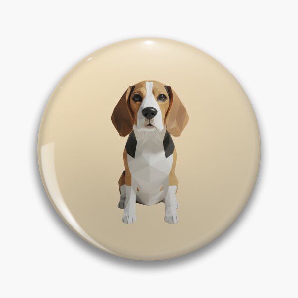 Item preview, Adorable Beagle Diseño Geométrico Low Poly Sentado designed and sold by bsbd-action.