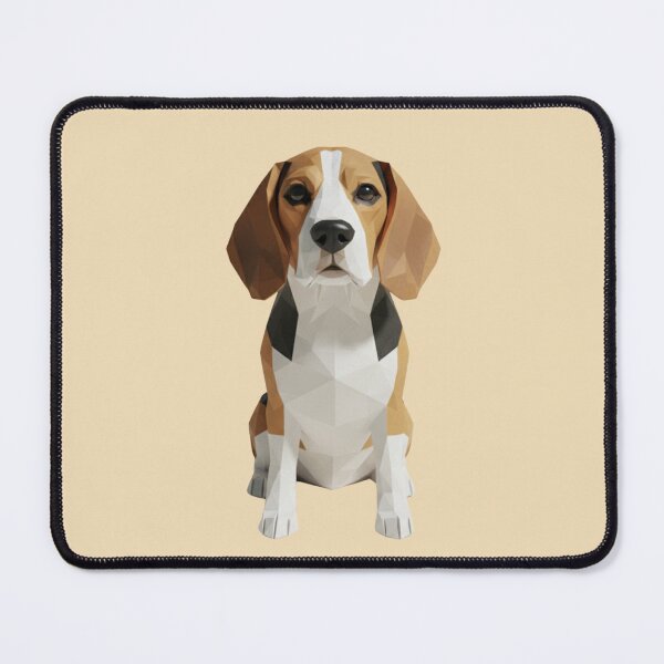 Item preview, Adorable Beagle Diseño Geométrico Low Poly Sentado designed and sold by bsbd-action.