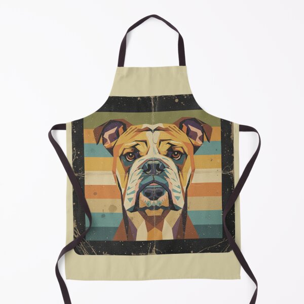 Item preview, Retrato Bulldog Retro Vintage Pop Art Texturizado designed and sold by bsbd-action.