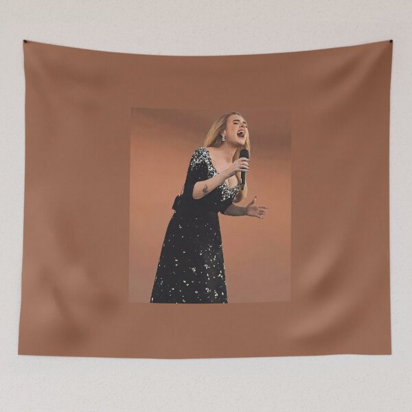 Item preview, Adele Live Performance – Elegant Emotional Portrait Art designed and sold by zulenekbedf.