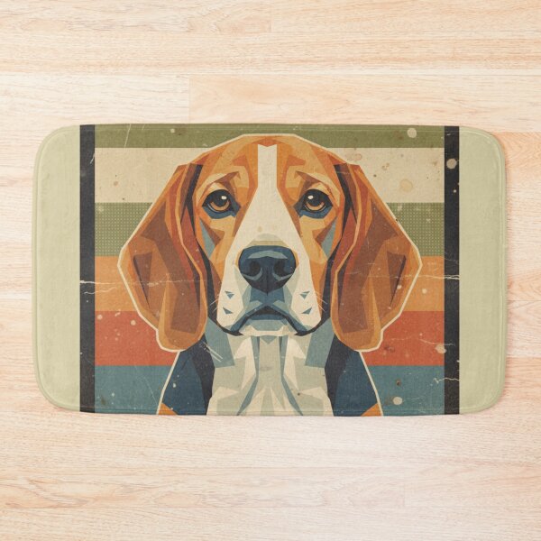 Item preview, Primer Plano Beagle Mirada Profunda Cartel Retro designed and sold by bsbd-action.