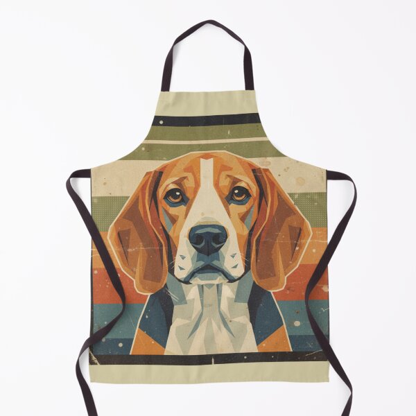 Item preview, Primer Plano Beagle Mirada Profunda Cartel Retro designed and sold by bsbd-action.