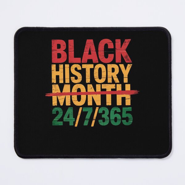 Item preview, Black History Month 24 7 365 Melanin Pride African American designed and sold by MinaReinger.