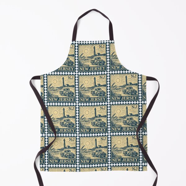 Item preview, New Jersey Vintage Stamp Design, Shoreline Cruise designed and sold by Automotive Art by Greg.