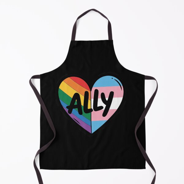 Item preview, Ally Heart Rainbow and Transgender Flag LGBT Pride Month designed and sold by RayArmstrong.