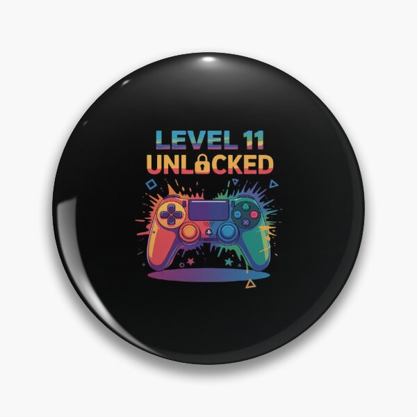 Item preview, Level 11 Unlocked 11 Year Old Video Gamer 11th Birthday Boys  designed and sold by EllinoKlemo.