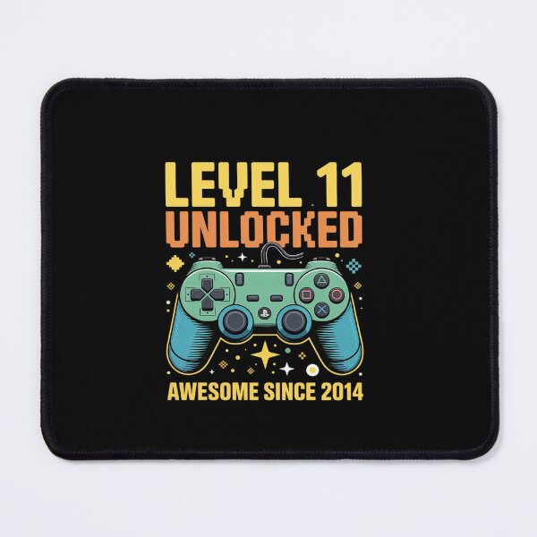 Item preview, Level 11 Unlocked 11th Birthday 11 Year Old Boy Gaming designed and sold by EllinoKlemo.