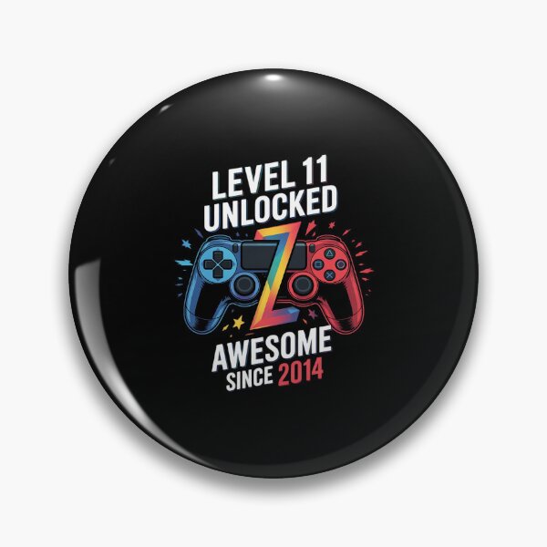 Artikelvorschau, Level 11 freigeschaltet. Genial seit 2014. 11. Geburtstag. Gaming entworfen und verkauft von EllinoKlemo.