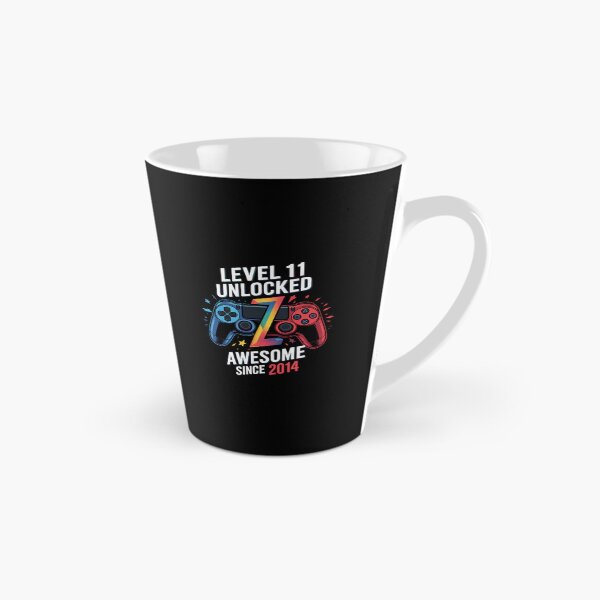 Item preview, Level 11 Unlocked Awesome Since 2014 11th Birthday Gaming  designed and sold by EllinoKlemo.