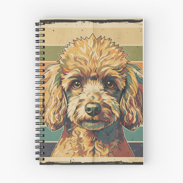 Item preview, Caniche Poodle Arte Retro Vintage Textura Grunge designed and sold by bsbd-action.