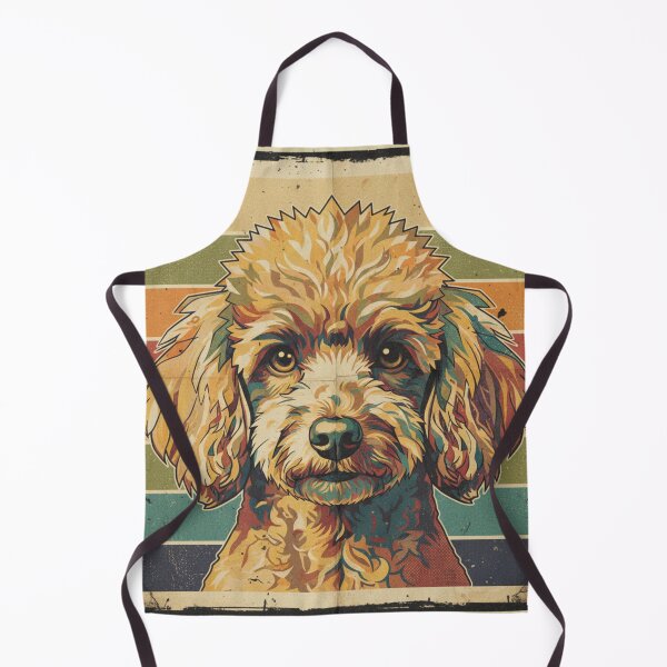 Item preview, Caniche Poodle Arte Retro Vintage Textura Grunge designed and sold by bsbd-action.