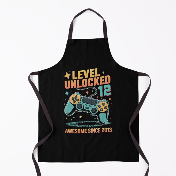 Item preview, Level 12 Unlocked 12th Birthday 12 Year Old Boy Gaming  designed and sold by EllinoKlemo.