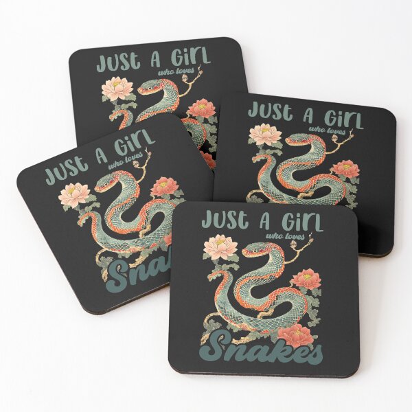 Item preview, Just a Girl Who Loves Snakes Shirt designed and sold by TinaMDedrick.