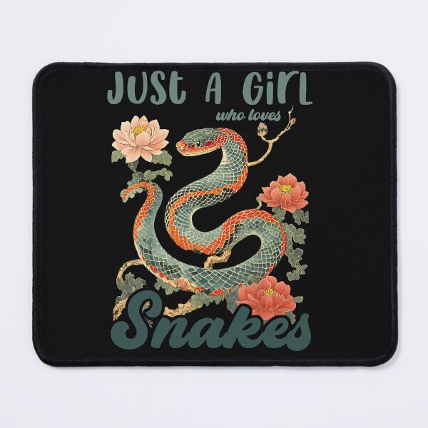 Item preview, Just a Girl Who Loves Snakes Shirt designed and sold by TinaMDedrick.