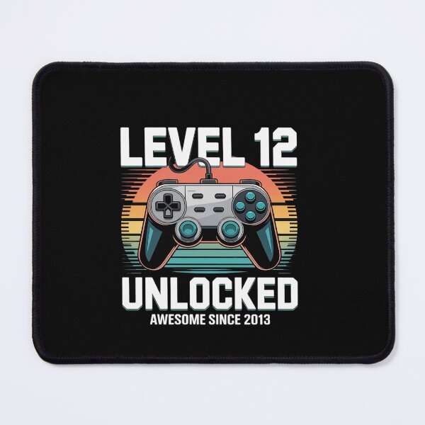 Item preview, Level 12 Year Old Unlocked 12th Birthday Video Gamer designed and sold by EllinoKlemo.