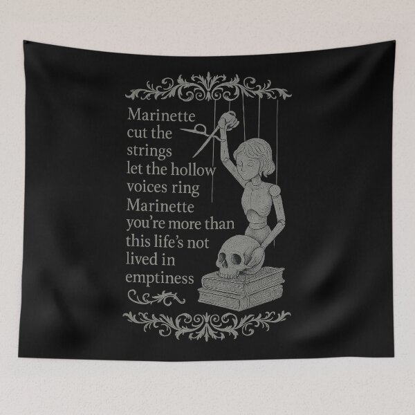 Item preview, Marinette Cut Your Hollow Strings designed and sold by Mouraludia.