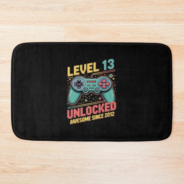 Item preview, Level 13 Unlocked 13th Birthday 13 Year Old Boy Gaming  designed and sold by EllinoKlemo.
