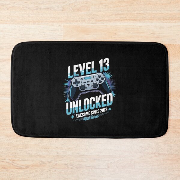 Item preview, Level 13 Unlocked Awesome Since 2012 13th Birthday Gaming  designed and sold by EllinoKlemo.