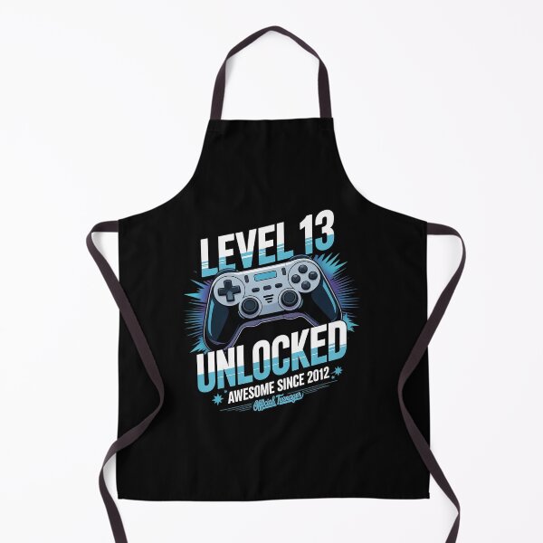 Item preview, Level 13 Unlocked Awesome Since 2012 13th Birthday Gaming designed and sold by EllinoKlemo.
