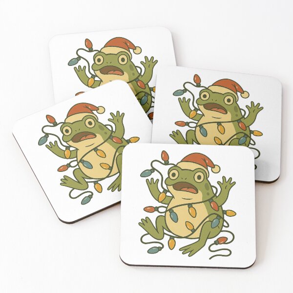 Item preview, Hoppy Holidays – Toad-ally Tangled in Christmas Cheer designed and sold by SilknMarble.