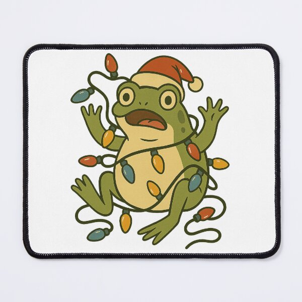 Item preview, Hoppy Holidays – Toad-ally Tangled in Christmas Cheer designed and sold by SilknMarble.