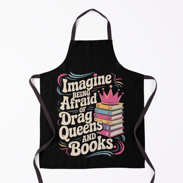 Item preview, Imagine Being Afraid Of Drag Queens And Books LGBT Pride 1 designed and sold by FranzFriesen.