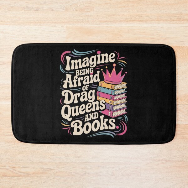 Item preview, Imagine Being Afraid Of Drag Queens And Books LGBT Pride 1 designed and sold by FranzFriesen.