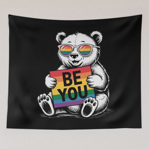 Item preview, Gay Pride Lesbian Pride Be You LGBT designed and sold by AmparoBoyle.