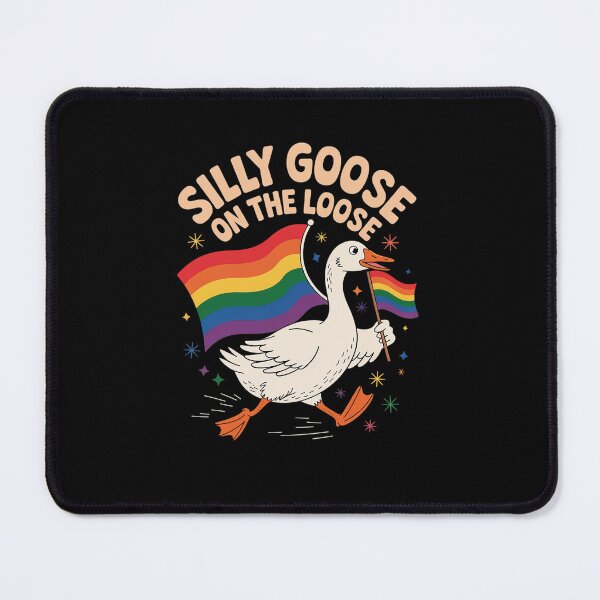 Artikelvorschau, Lustige Gans Regenbogenflagge LGBT Schwul Lesbisch Transgender Pride entworfen und verkauft von marcusry.