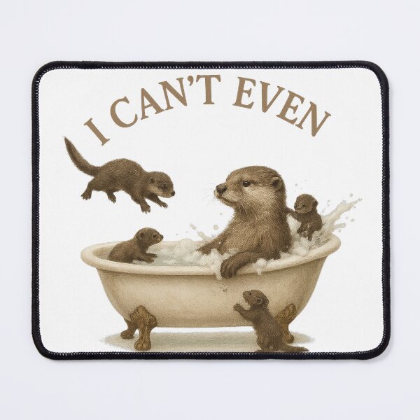 Item preview, I Can't Even Otter Mom designed and sold by thehaywirehoney.
