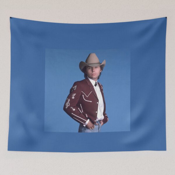Item preview, Dwight Yoakam Portrait – Classic Country Western Retro Style designed and sold by aziakuboires.
