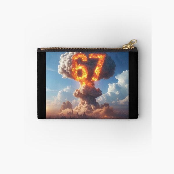 Item preview, Six Seven 6-7 Nuclear Explosion Mushroom Cloud Beta designed and sold by The Funky Sprunki.