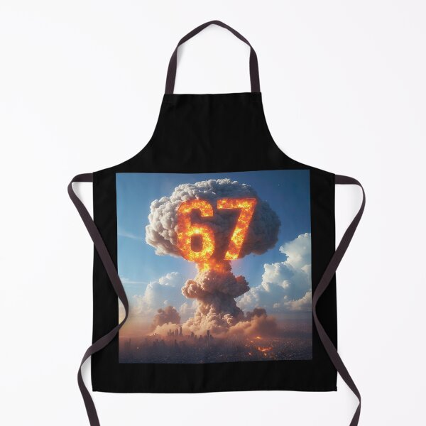 Item preview, Six Seven 6-7 Nuclear Explosion Mushroom Cloud Beta designed and sold by The Funky Sprunki.