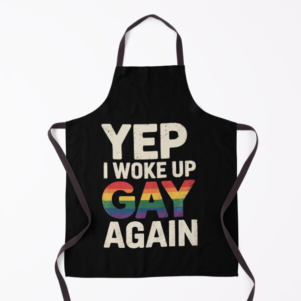 Item preview, Woke Up Gay - Pride Rainbow Queer Gay CSD Party LGBTQ 1 designed and sold by HaileyRobel.