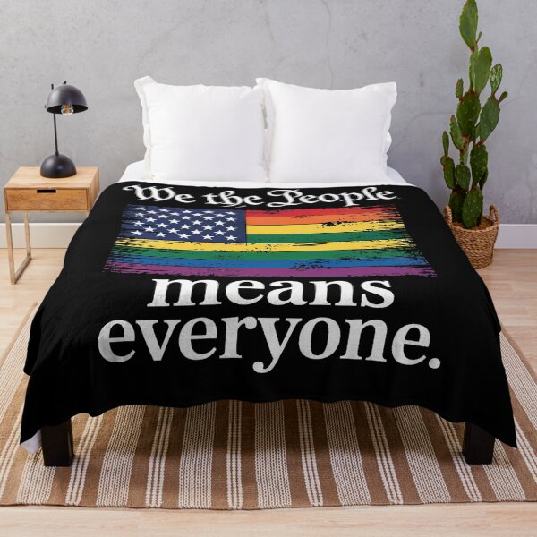 Item preview, We The People Means Everyone Usa Lgbt Equality 1 designed and sold by MinaReinger.