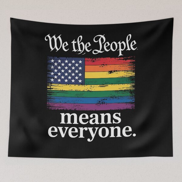 Item preview, We The People Means Everyone Usa Lgbt Equality 1 designed and sold by MinaReinger.