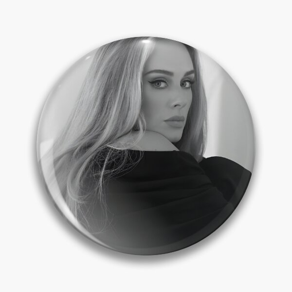 Item preview, Adele Black and White Portrait – Elegant Minimalist Emotional Art designed and sold by aziakuboires.