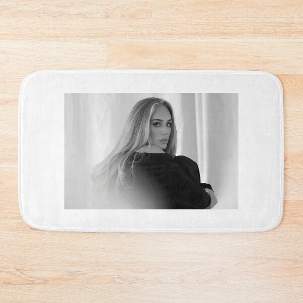 Item preview, Adele Black and White Portrait – Elegant Minimalist Emotional Art designed and sold by aziakuboires.