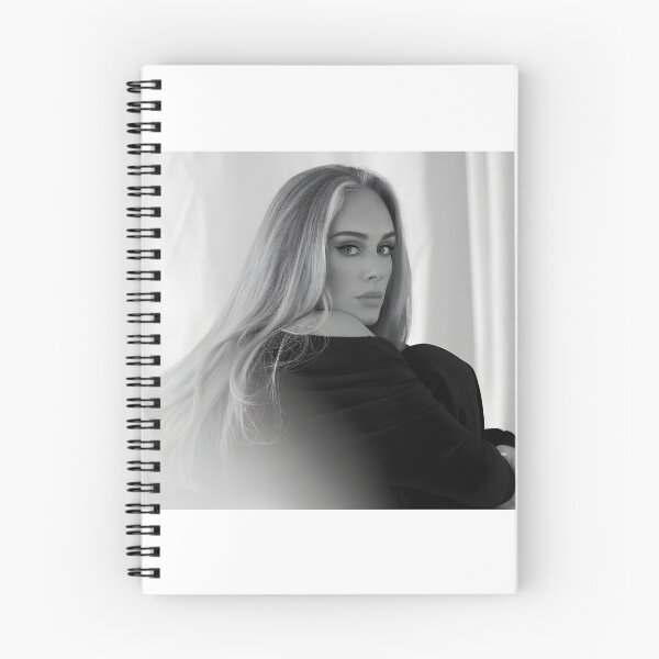 Item preview, Adele Black and White Portrait – Elegant Minimalist Emotional Art designed and sold by aziakuboires.