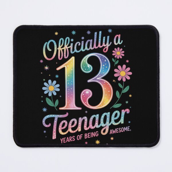 Item preview, Officially Teenager 13 Years Of Being Awesome 13th Birthday designed and sold by KonstanKoraner.